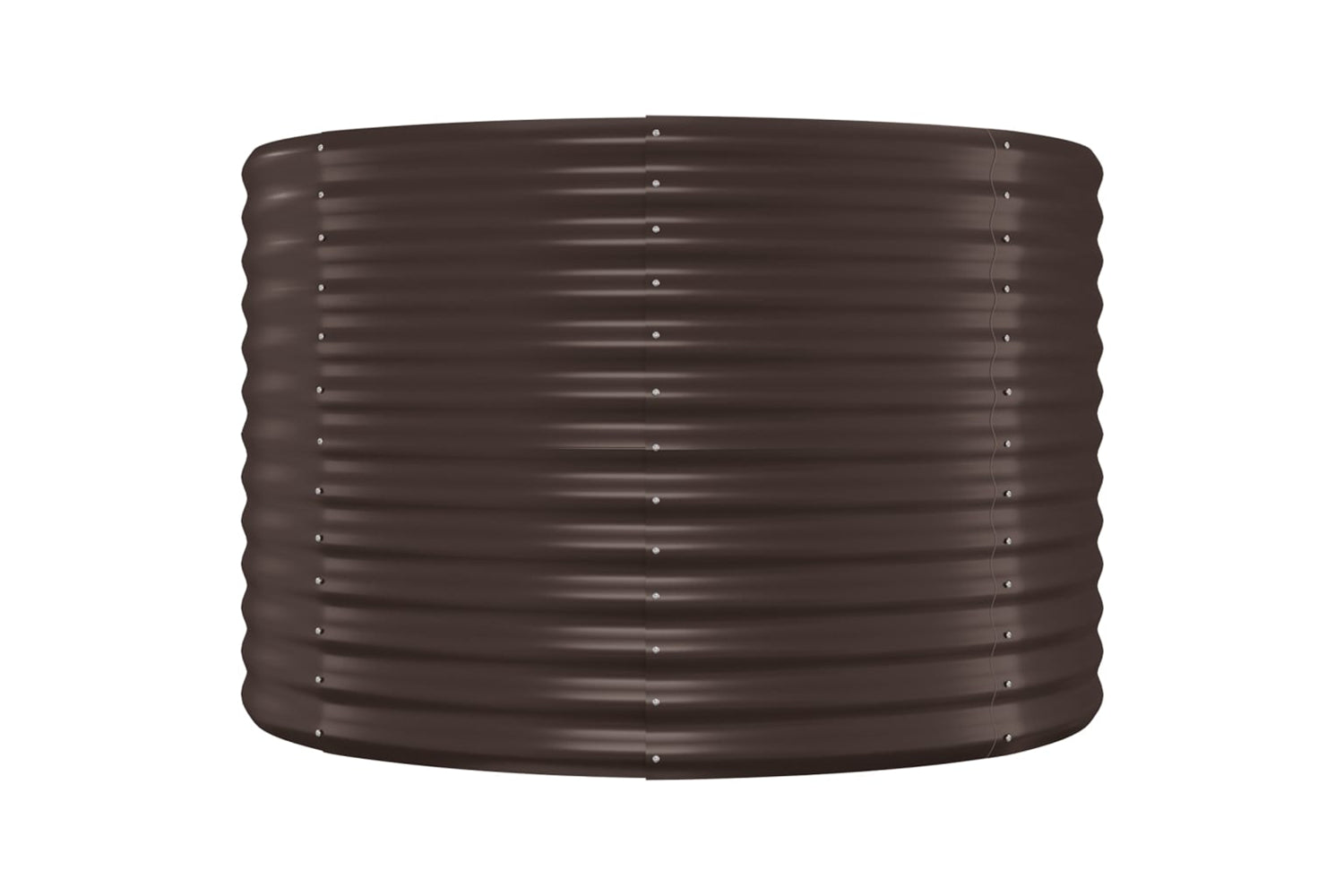 vidaXL 319060 Garden Raised Bed Powder-coated Steel 175x100x68cm Brown-3