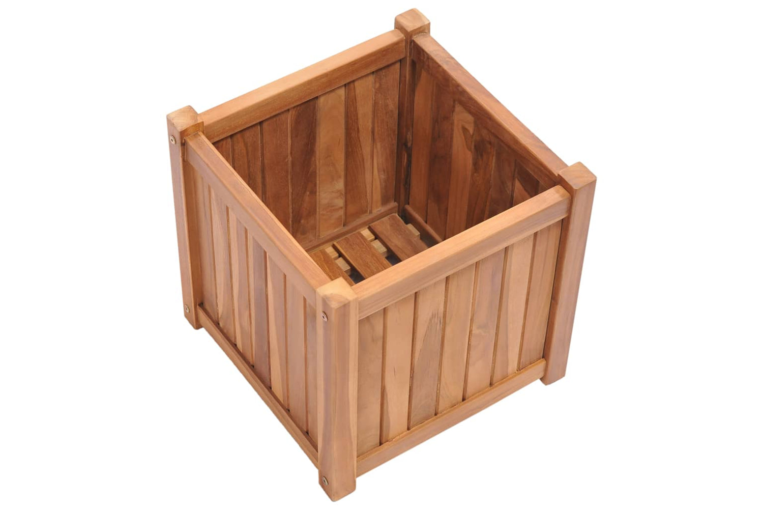 vidaXL 48965 Raised Bed 40x40x40cm Solid Teak Wood-3