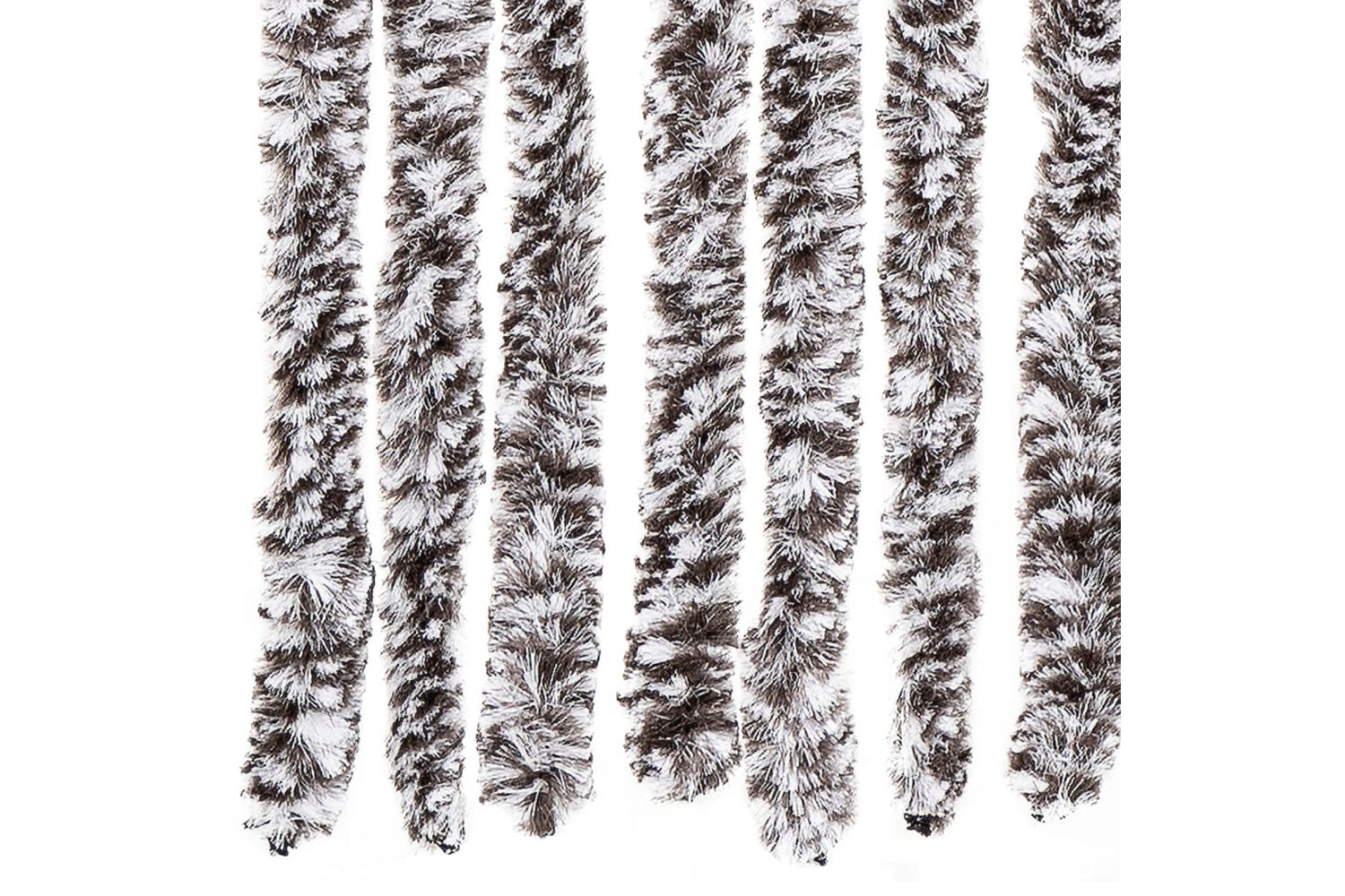 vidaXL Insect Curtain Brown And Beige 90x200cm Chenille-4