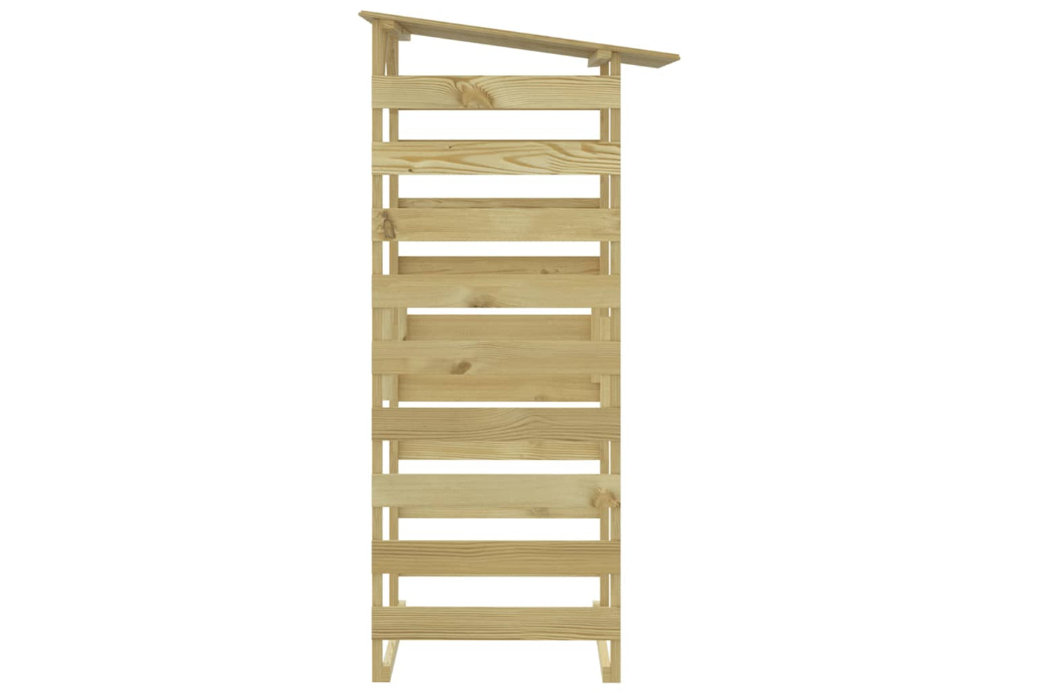 vidaXL 3096650 Pergolas With Roofs 4 Pcs 100x90x200cm Impregnated Pinewood-4