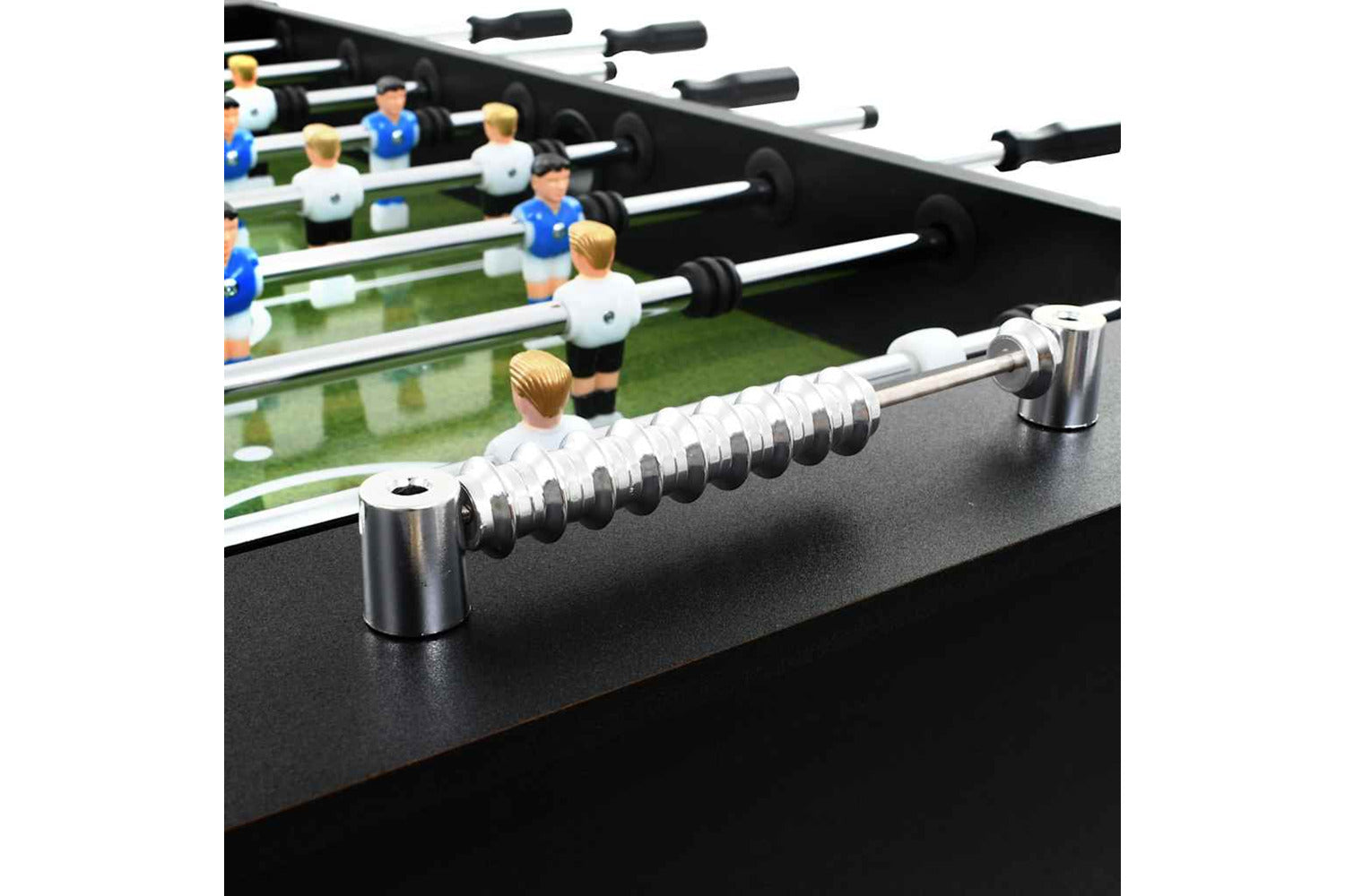 Vidaxl Football Table Steel 60 Kg 140x74.5x87.5 Cm Black-7