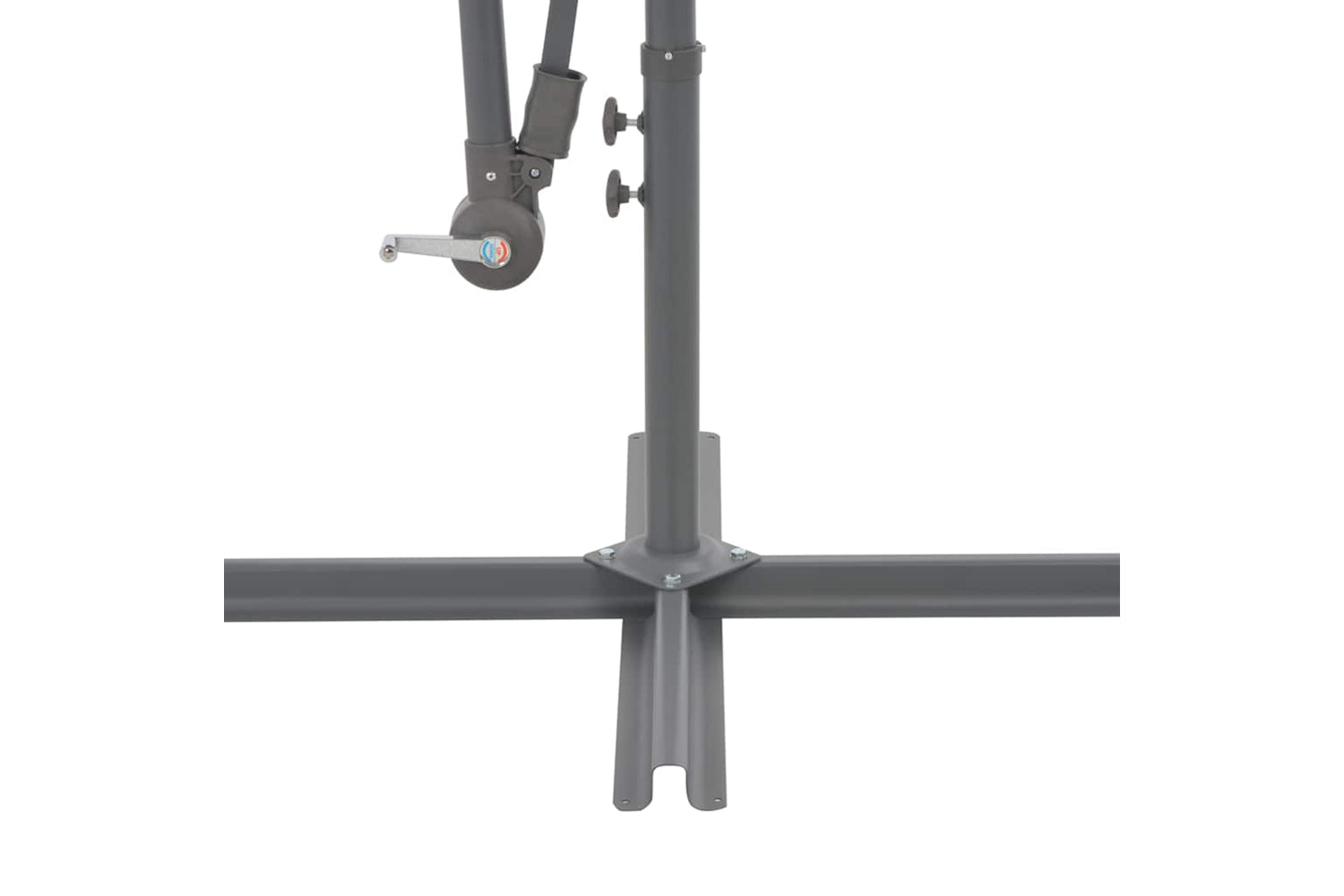 vidaXL 44510 Cantilever Umbrella With Aluminium Pole 300cm Taupe-5