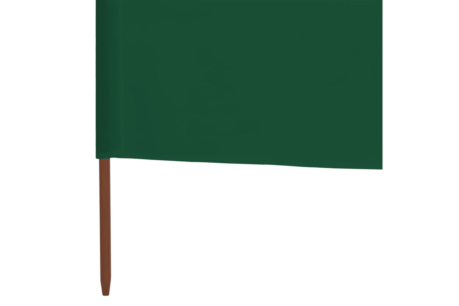 vidaXL 44540 3-panel Wind Screen Fabric 400x120cm Green-5