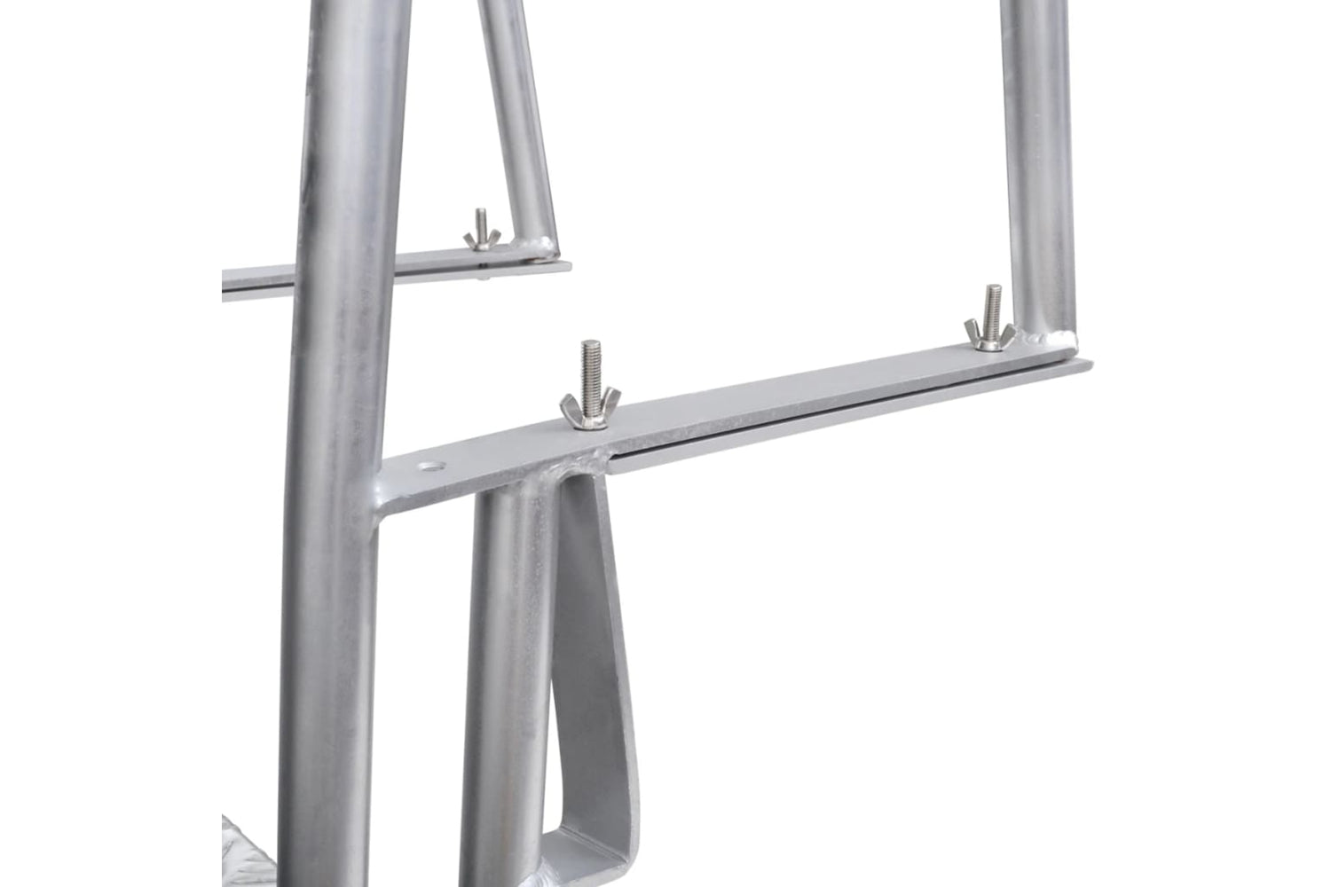 vidaXL 91197 4-step Dock/pool Ladder Aluminium 167cm-5