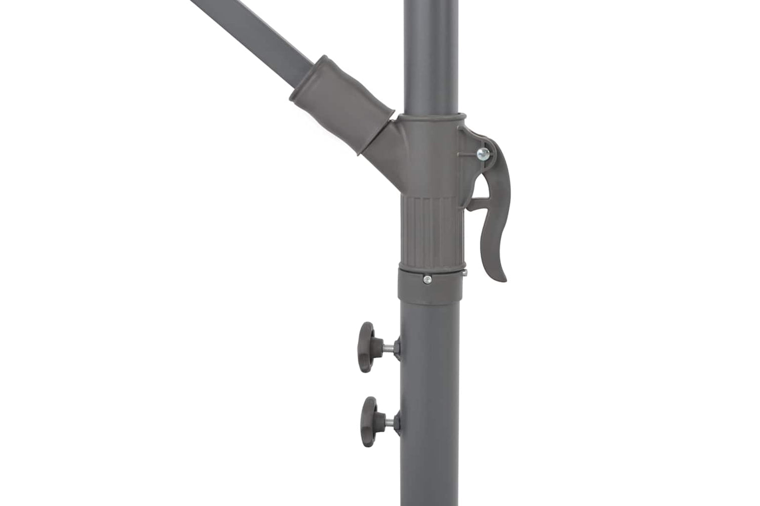 vidaXL 44510 Cantilever Umbrella With Aluminium Pole 300cm Taupe-7