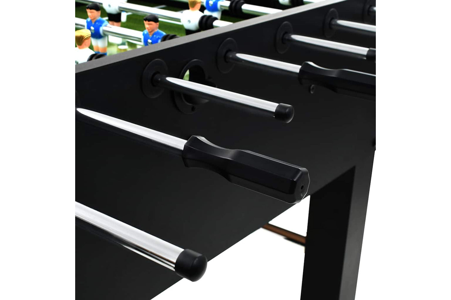 Vidaxl Football Table Steel 60 Kg 140x74.5x87.5 Cm Black-8