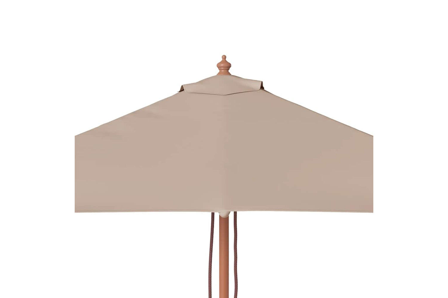 vidaXL 44536 Outdoor Parasol With Wooden Pole 150x200cm Taupe-6