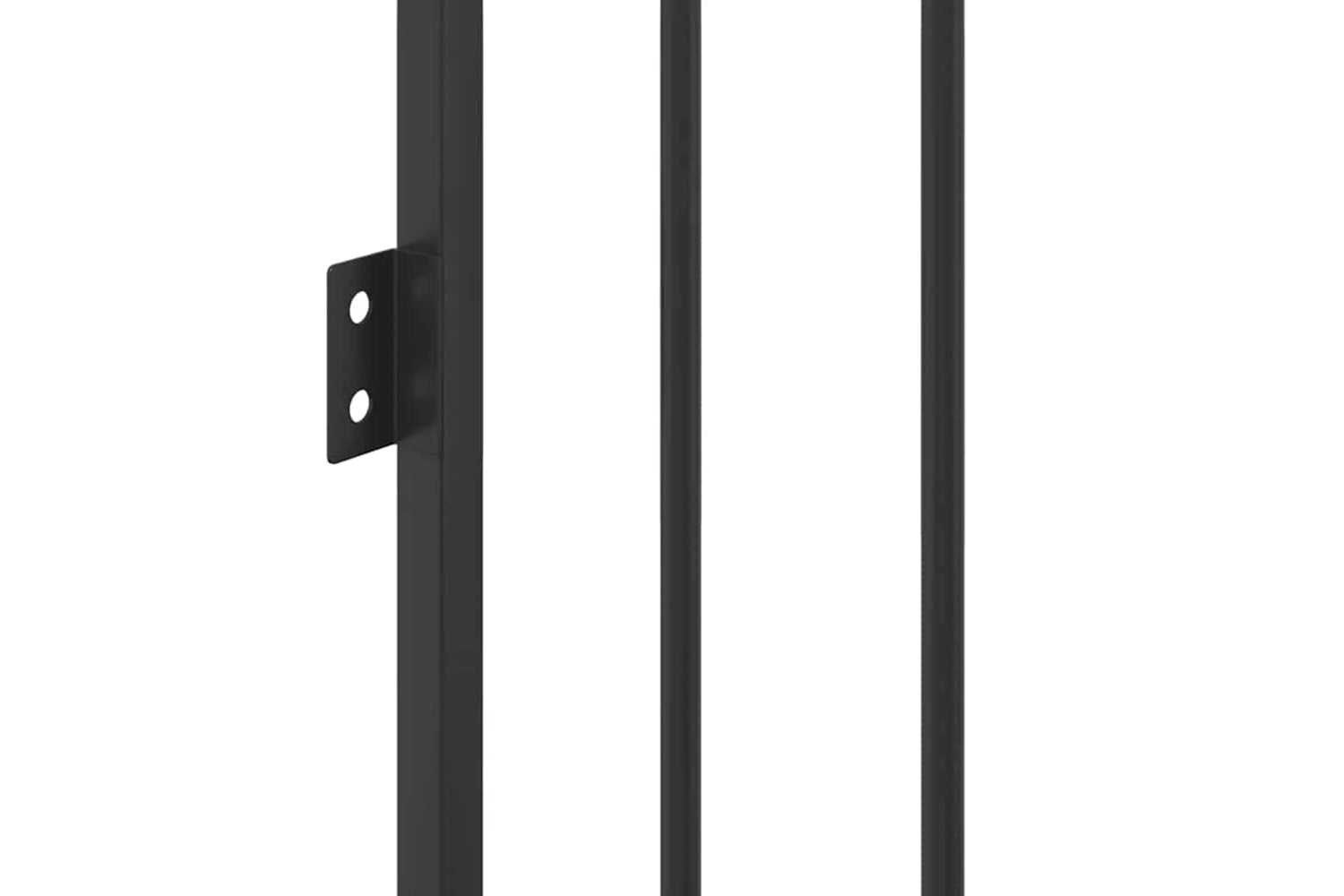 Vidaxl 242684 Pet Fireplace Fence Steel Black-5