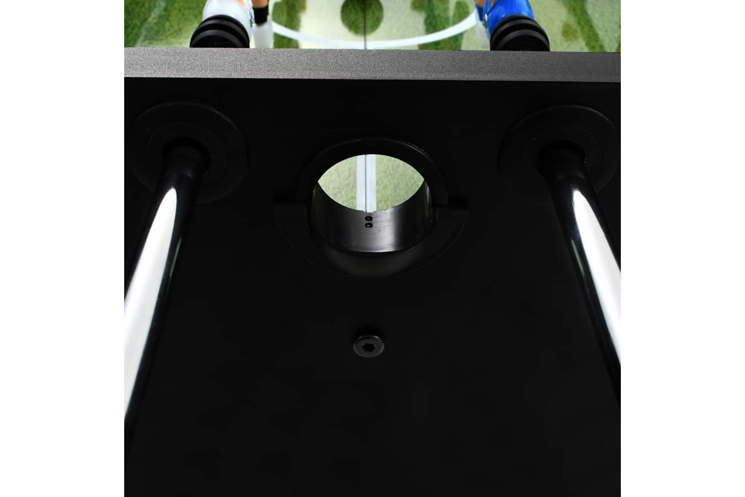 Vidaxl Football Table Steel 60 Kg 140x74.5x87.5 Cm Black-9