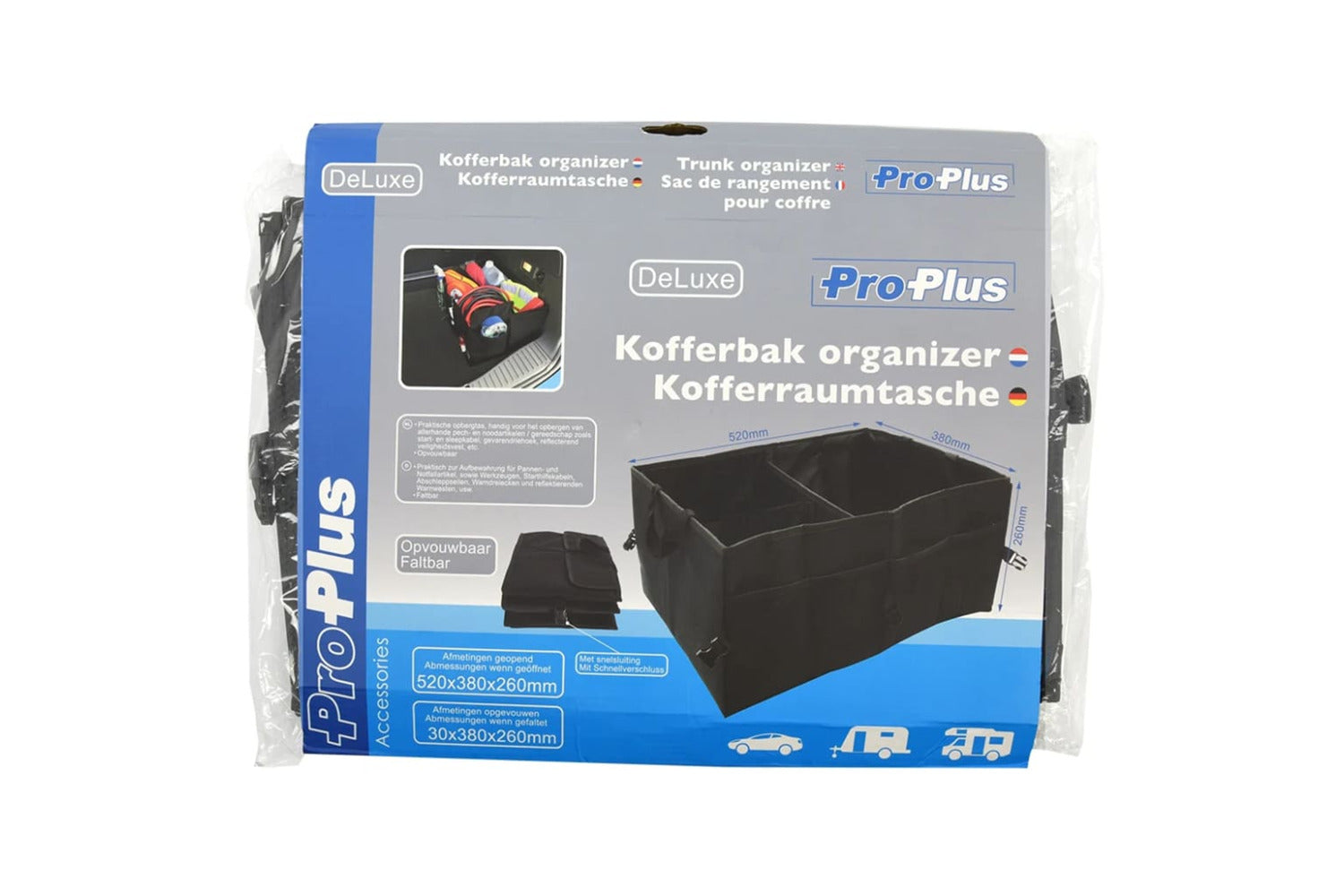 Proplus 424697 Trunk Organiser Deluxe-4