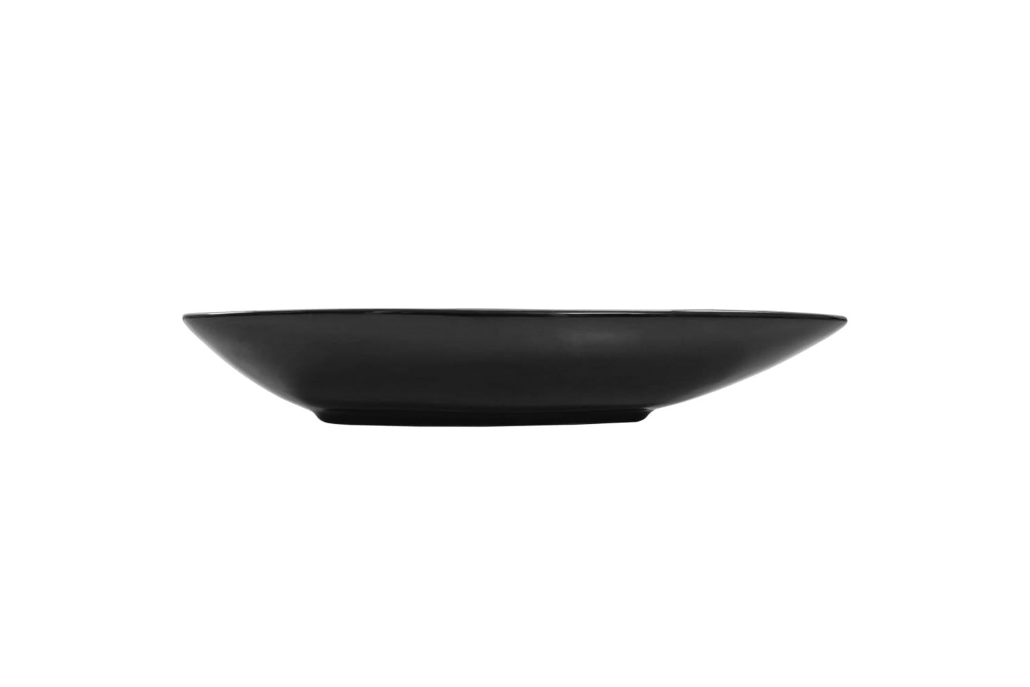 vidaXL 142998 Basin Ceramic Black Triangle 645x455x115mm-5