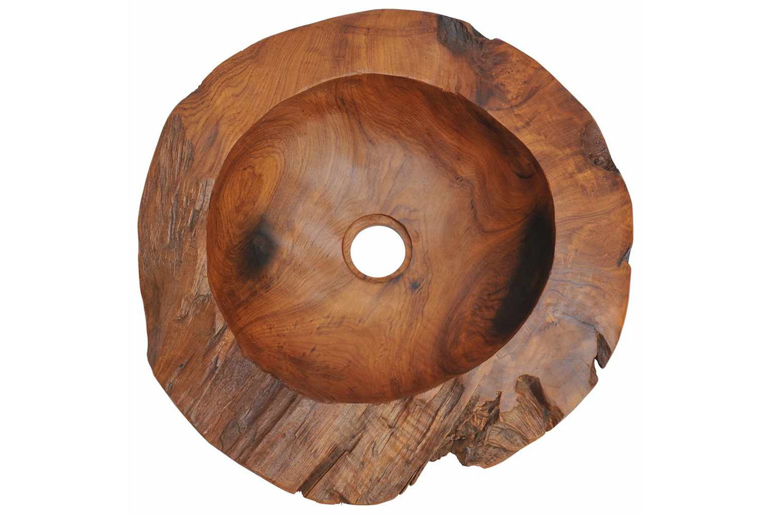 vidaXL 243475 Basin Solid Teak 45cm-8