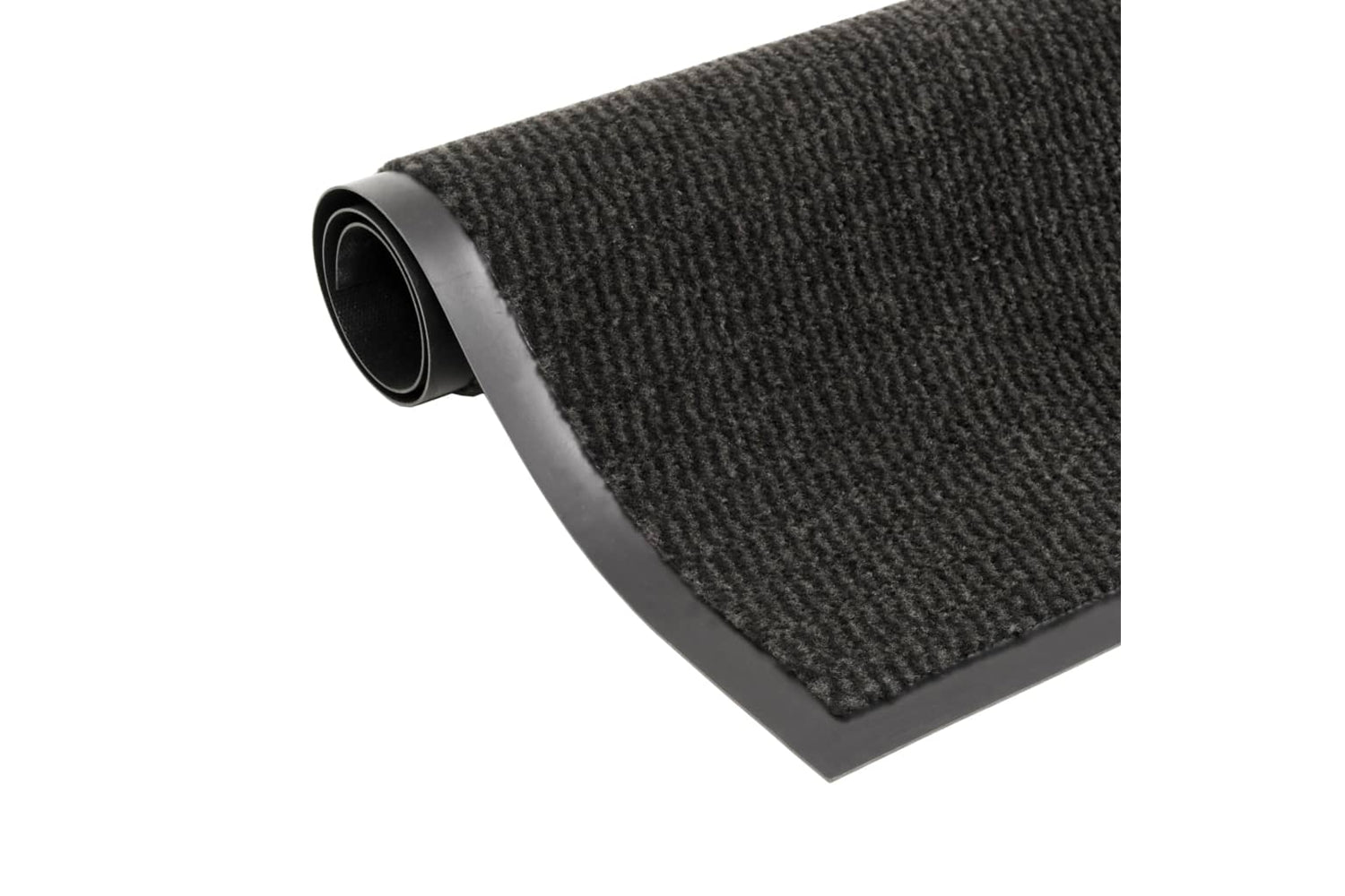 vidaXL 3051618 Dust Control Mats 2 Pcs Rectangular Tufted 120x180cm Black-2