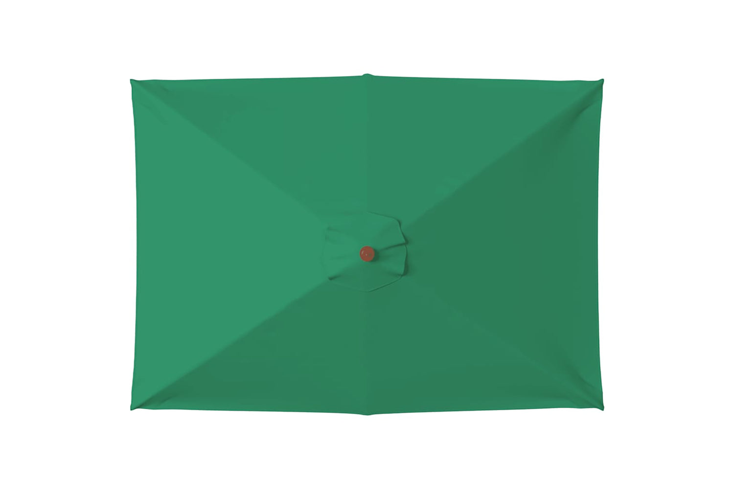 vidaXL 44534 Outdoor Parasol With Wooden Pole 150x200cm Green-2