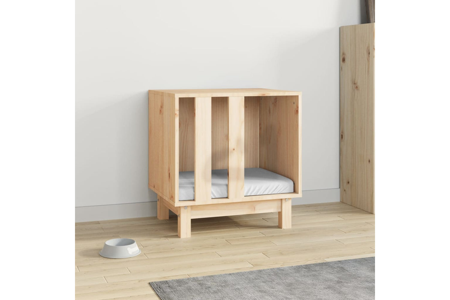 vidaXL 822471 Dog House 50x40x52cm Solid Wood Pine-2