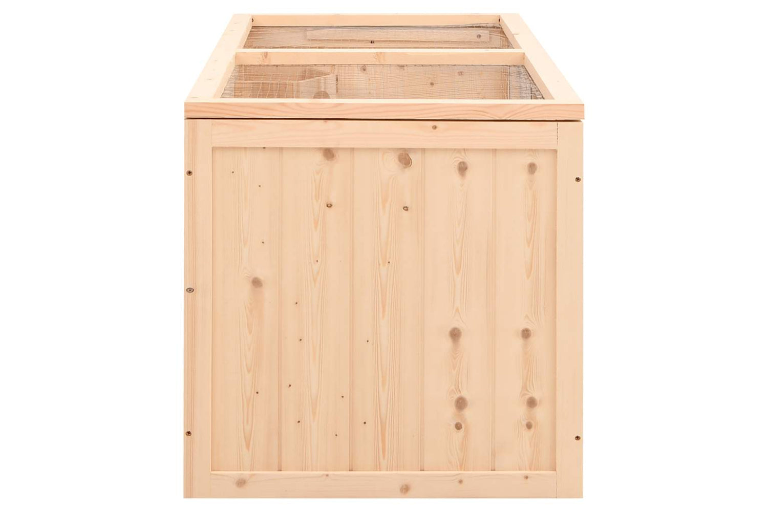 vidaXL 172381 Hamster Cage 89.5x45x45cm Solid Wood Fir-5