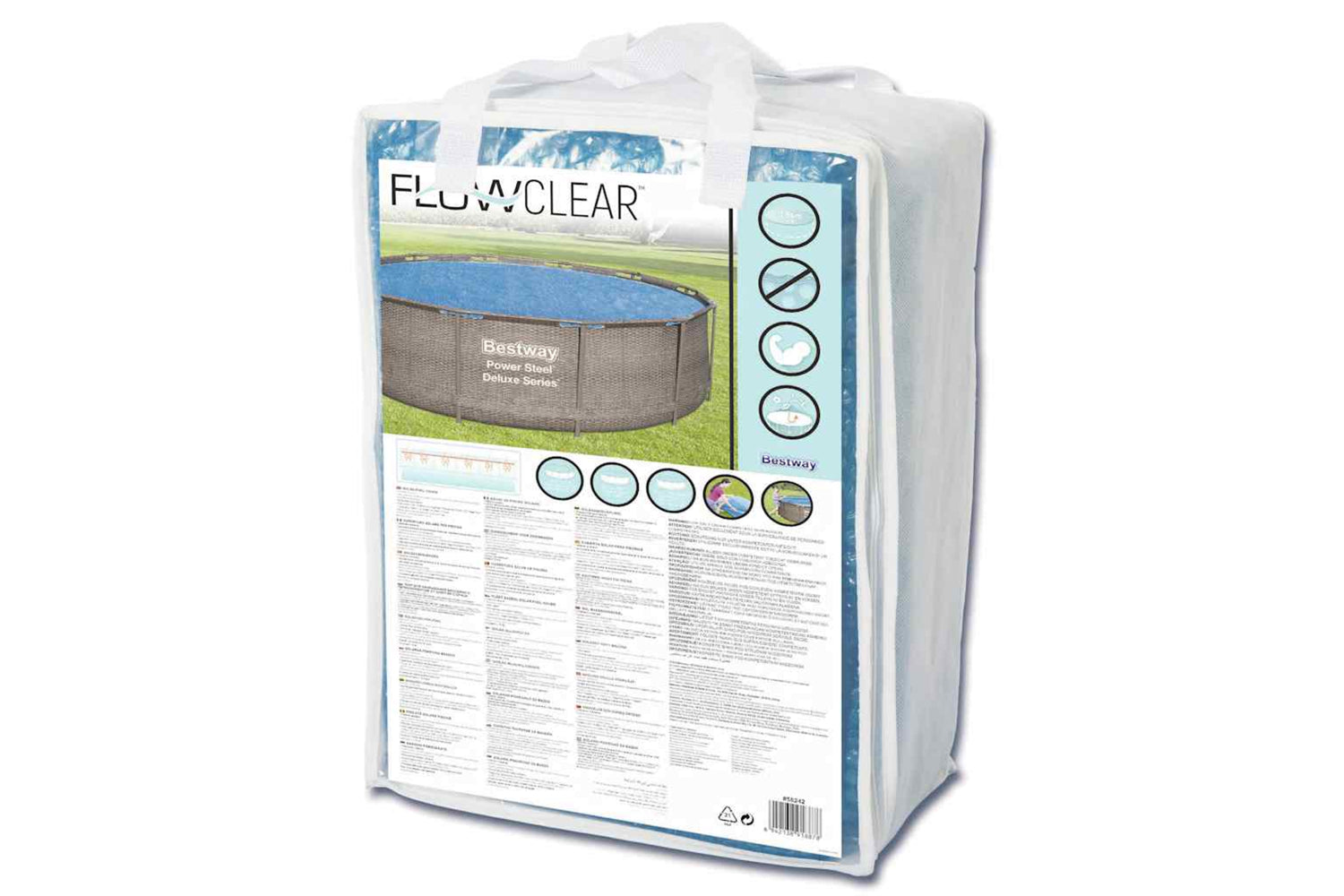 Bestway 92088 Solar Pool Cover Flowclear 356 Cm-8