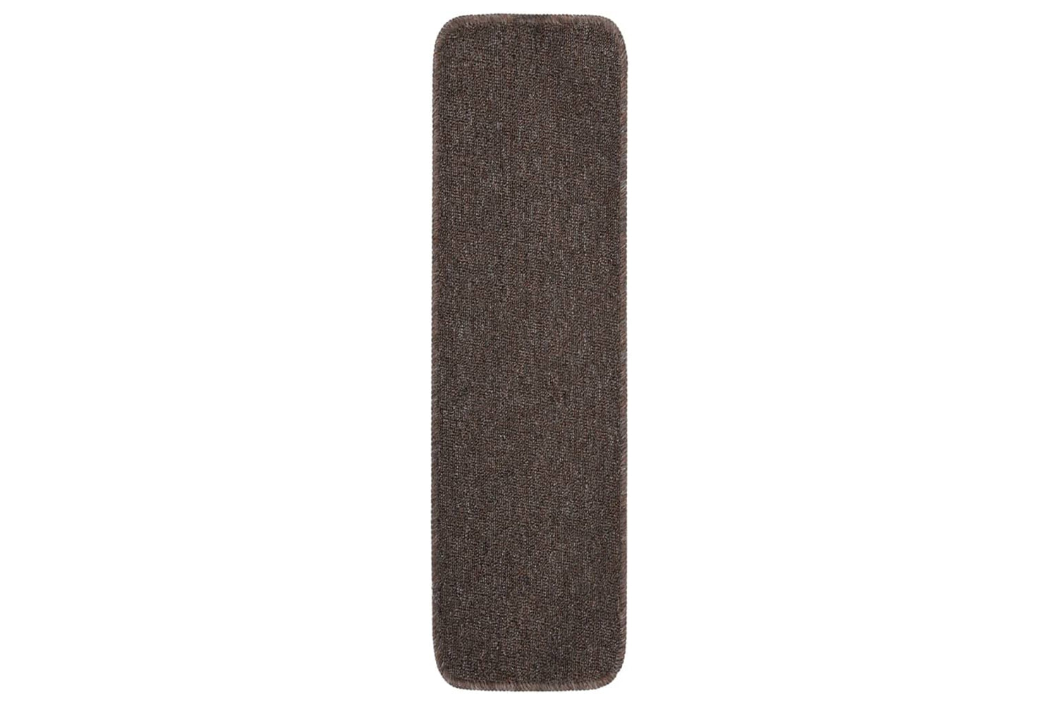Vidaxl Anti Slip Stair Mats 15 Pcs 75x20 Cm Brown Rectangular-2