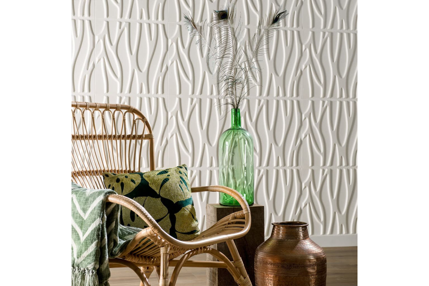 Wallart 438339 3d Wall Panels Julotte 12 Pcs Ga-wa30-6