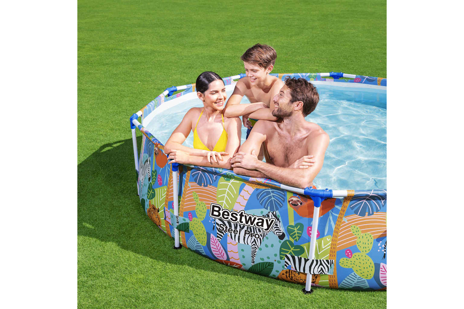 Bestway 92064 Swimming Pool Steel Pro Frame 305x66 Cm-2