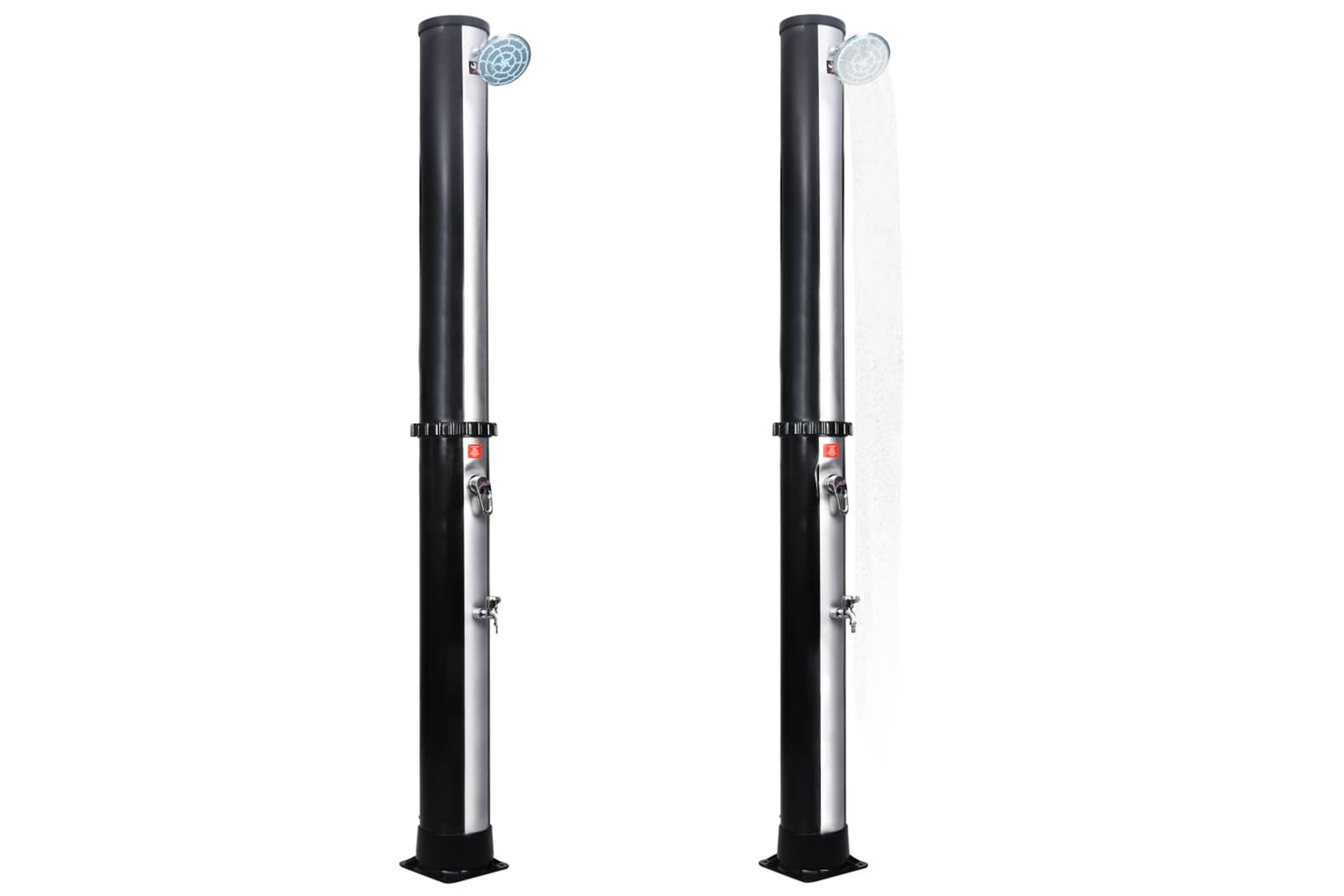 Vidaxl 92391 Outdoor Solar Shower With Shower Head And Faucet 40 L-3