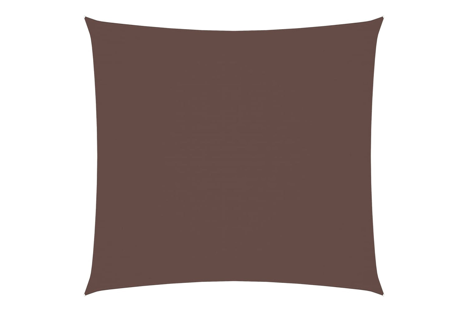 Vidaxl 135801 Sunshade Sail Oxford Fabric Square 5x5 M Brown