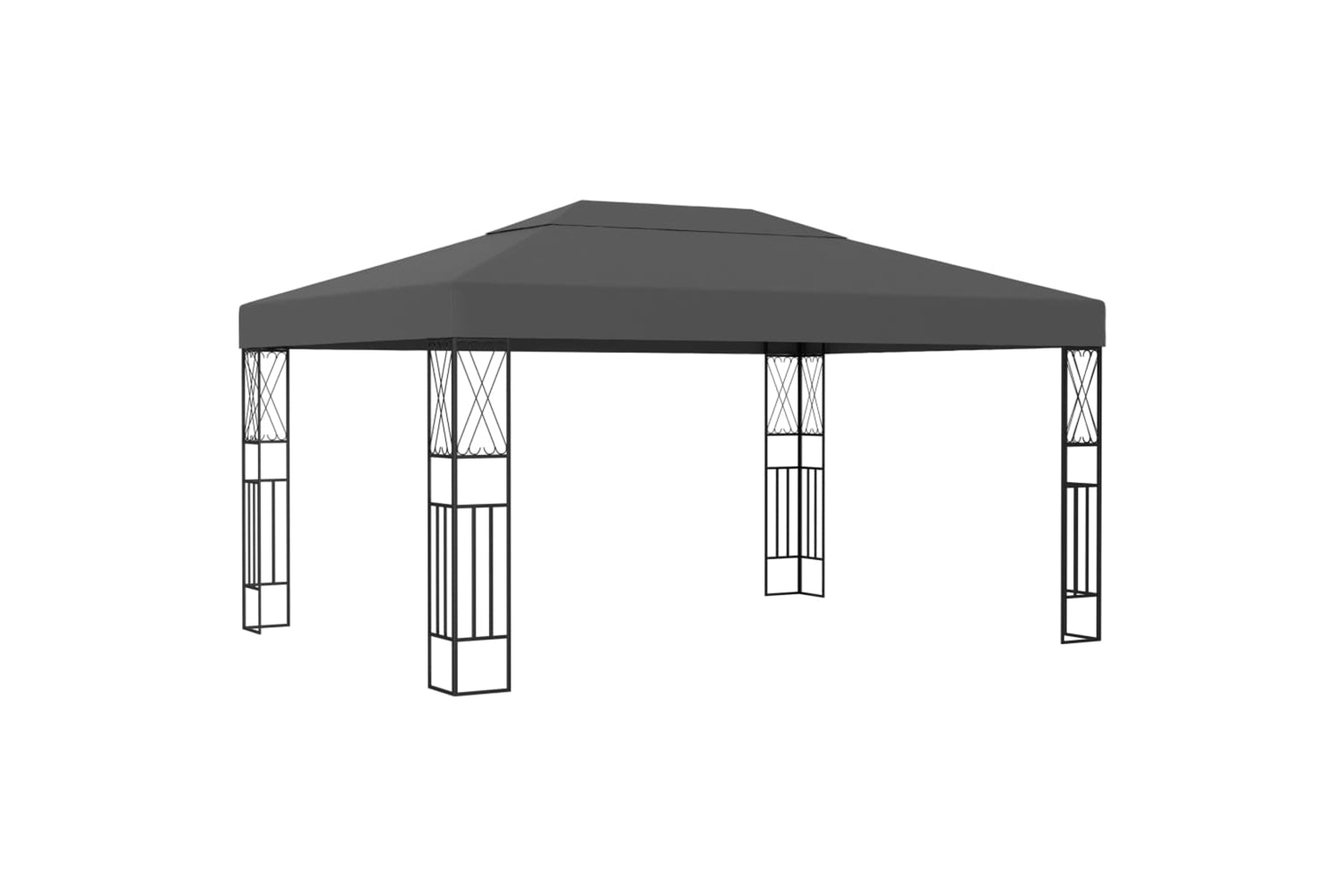 Vidaxl 48008 Gazebo 3x4 M Anthracite Fabric