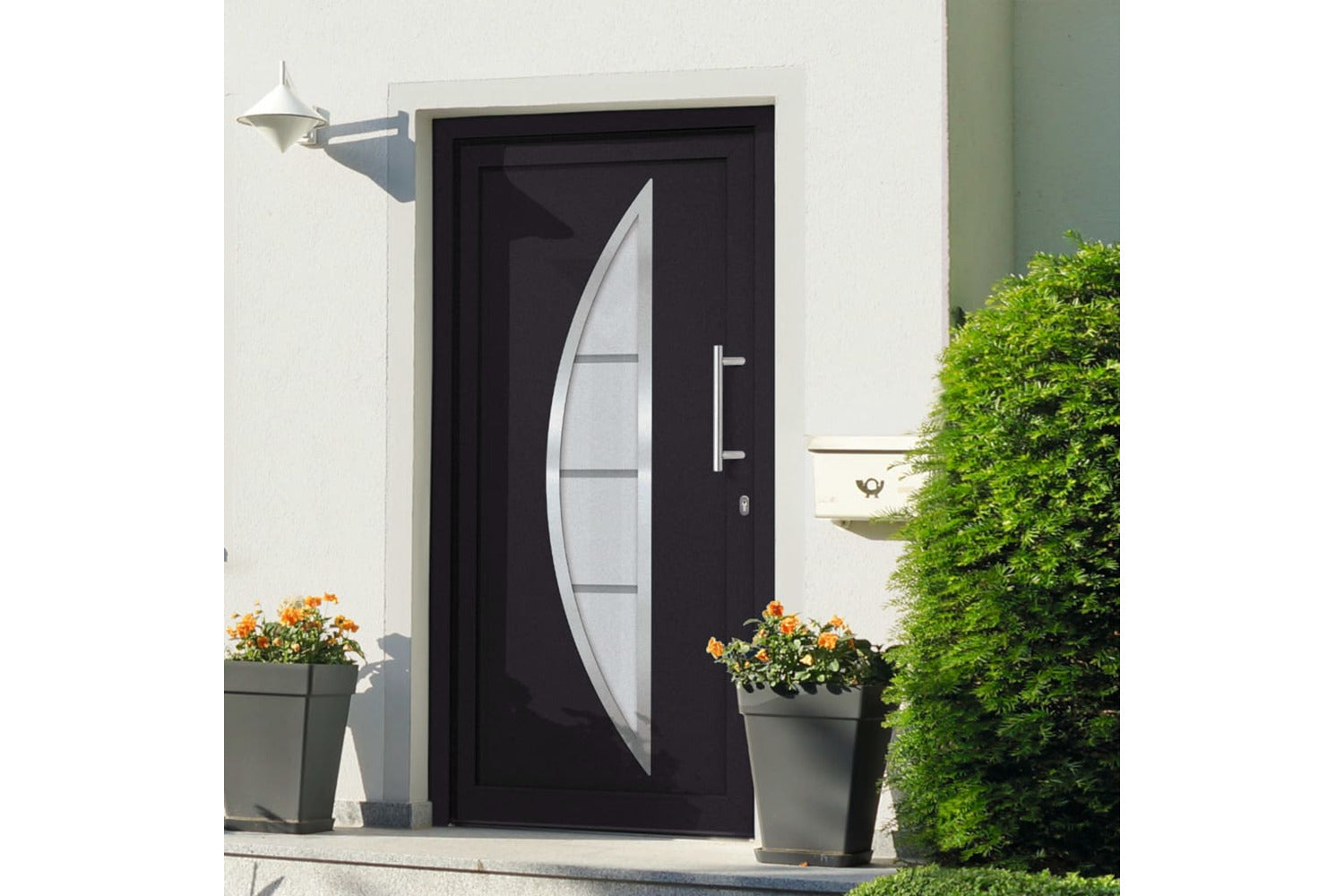 vidaXL 279218 Front Door Anthracite 98x190cm-2