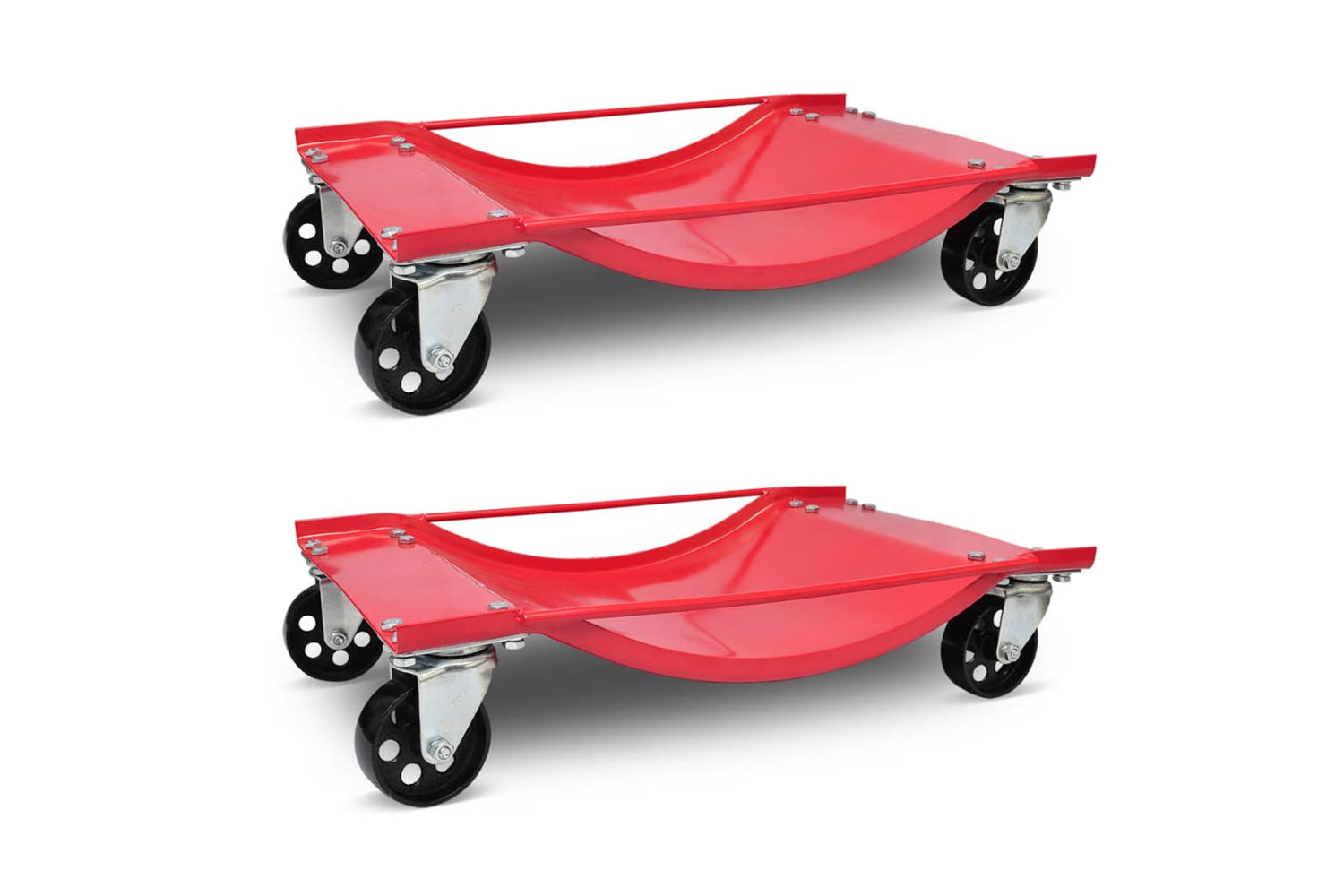 Vidaxl 210102 Car Transport Trolley 2pcs