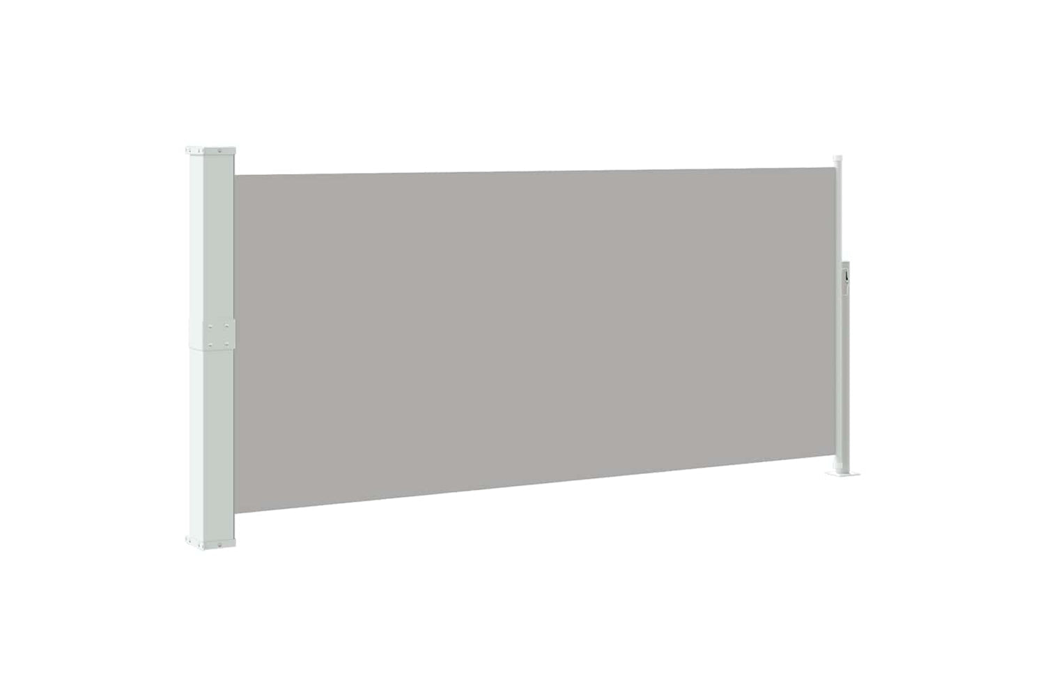 vidaXL 45357 Retractable Side Awning 140 X 300cm Grey