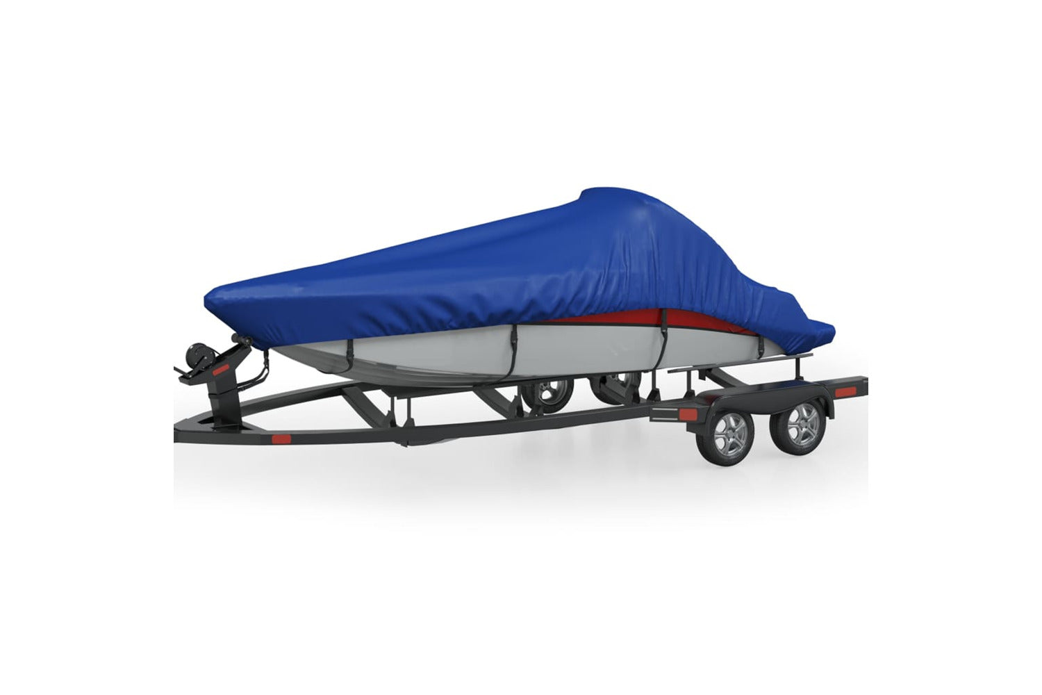 Vidaxl Boat Cover Blue 530x199x40 Cm-2