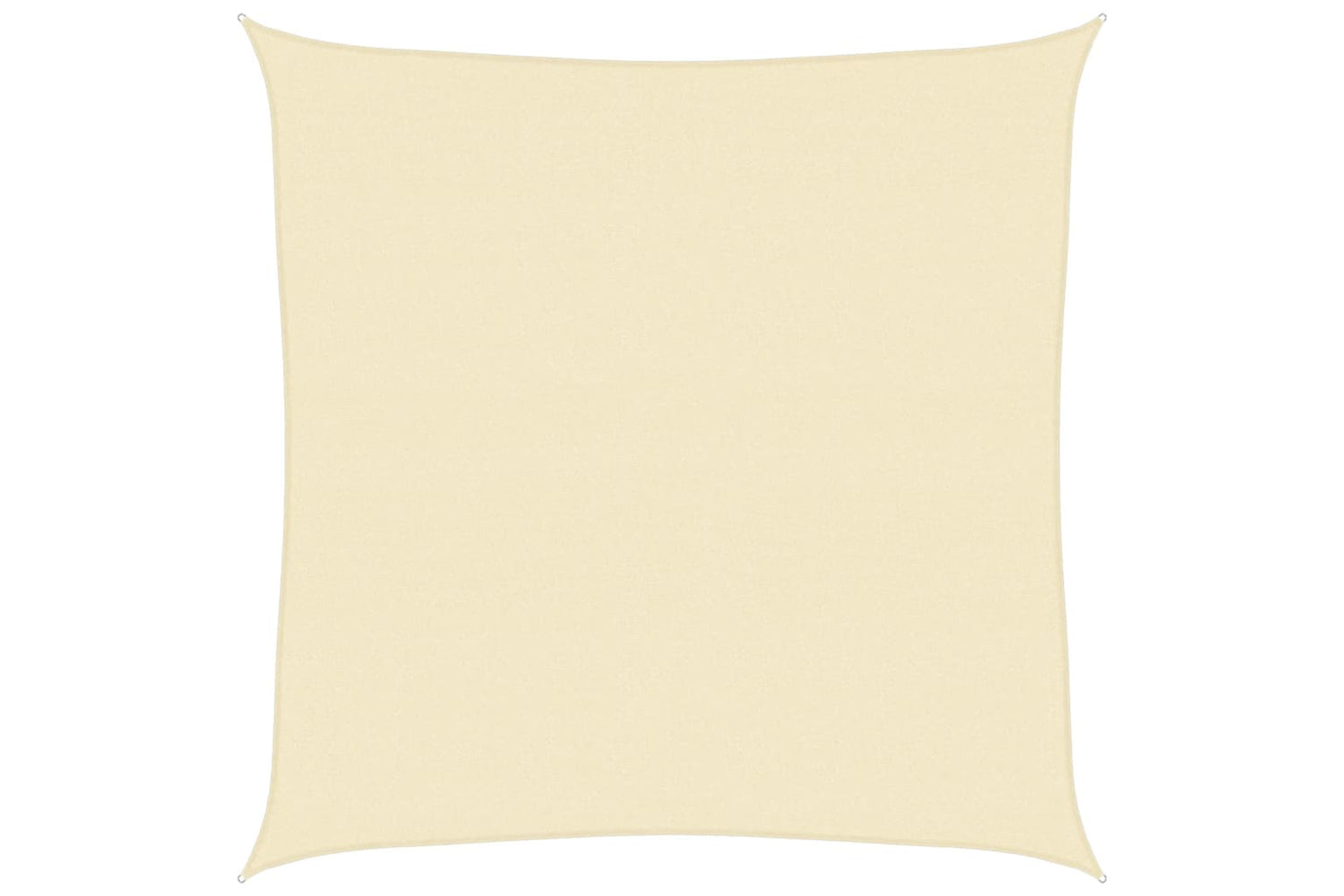 vidaXL 311166 Sunshade Sail 160 G/mÂ² Cream 4x4 M Hdpe
