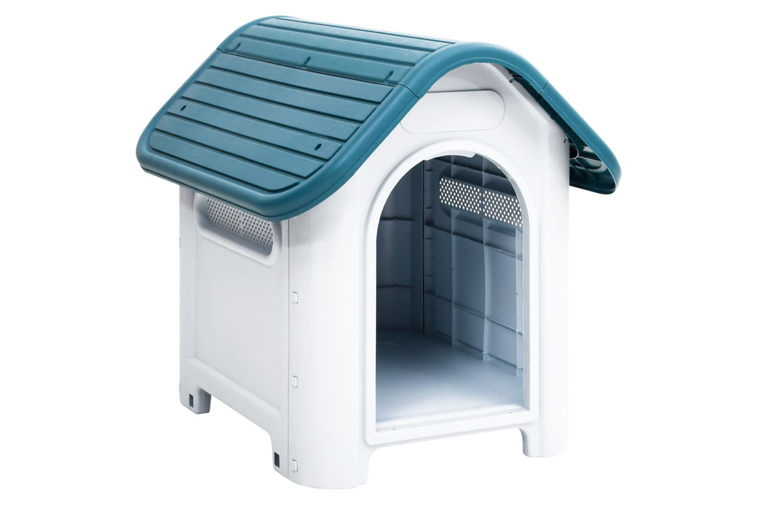 vidaXL 152225 Dog House Blue 59x75x66cm Polypropylene