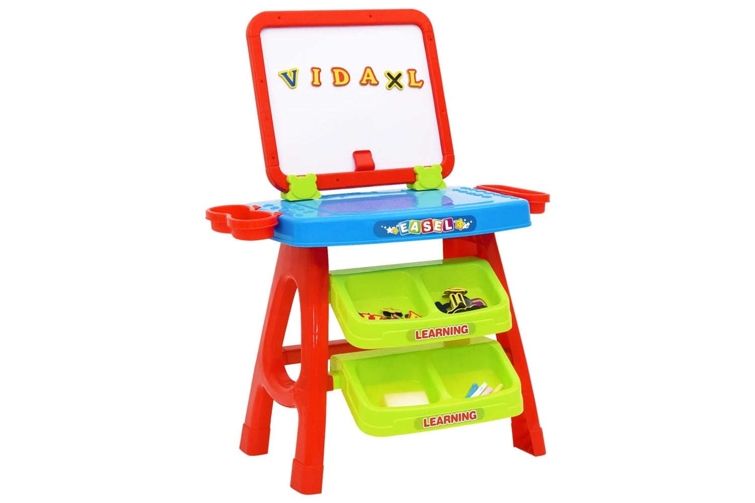 Vidaxl 3-1 Children Easel And Learning Desk Play Set-2