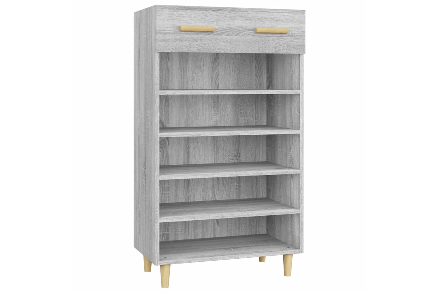 vidaXL 817556 Shoe Cabinet Grey Sonoma 60x35x105cm Engineered Wood