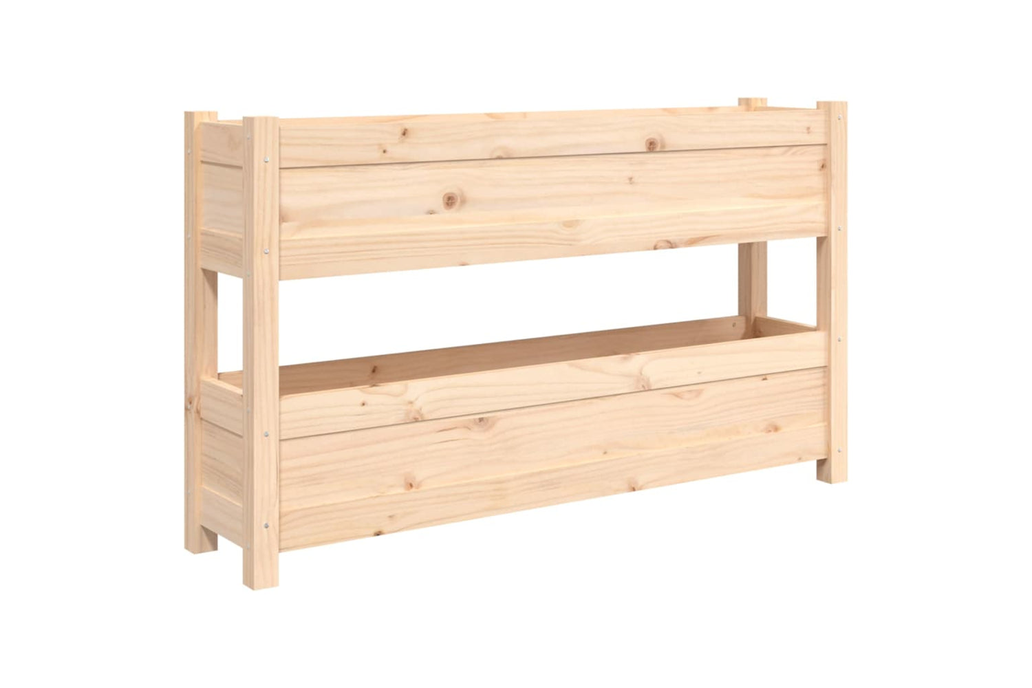vidaXL 823927 Planter 112x25x66cm Solid Wood Pine