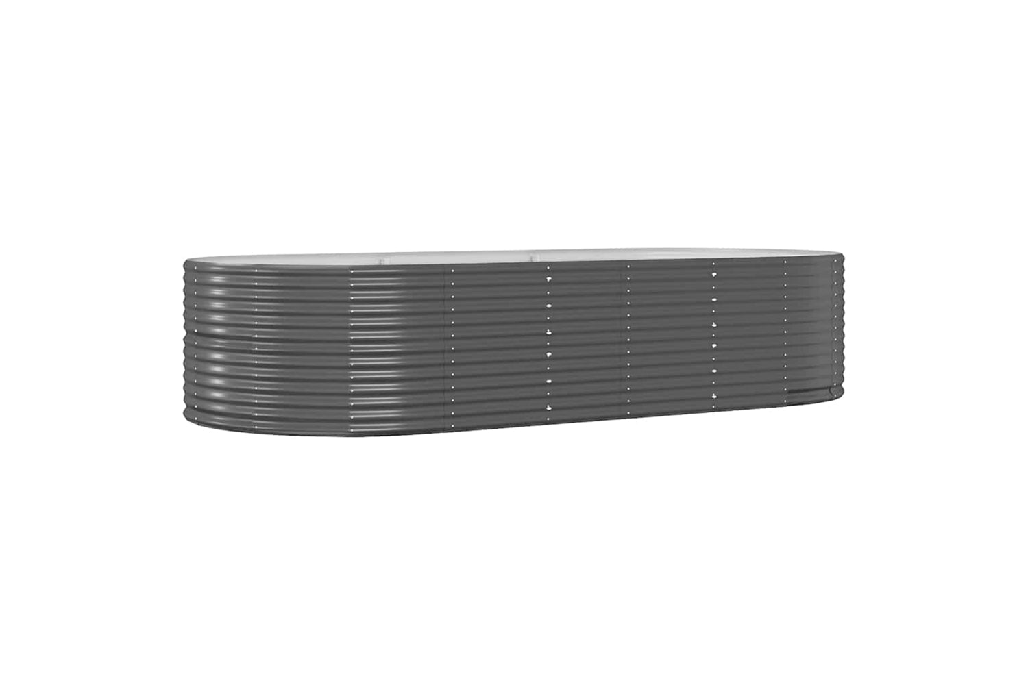 vidaXL 319101 Garden Raised Bed Anthracite 291x140x68cm Powder-coated Steel