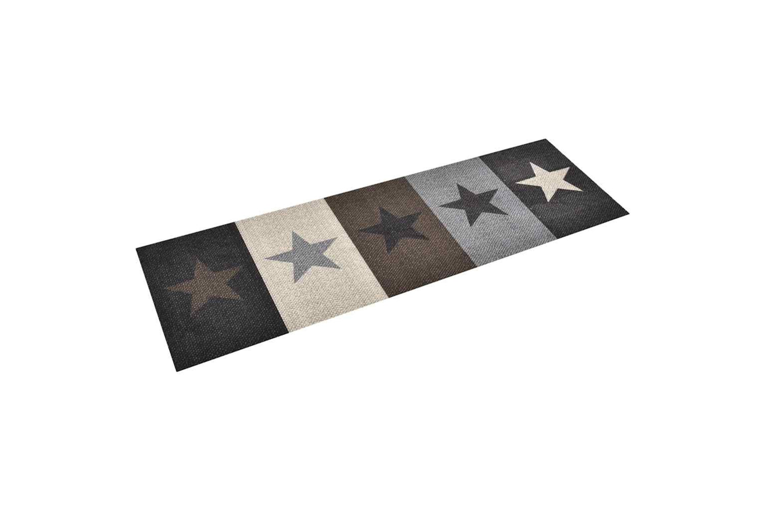 vidaXL 315961 Kitchen Carpet Washable Stars 45x150cm