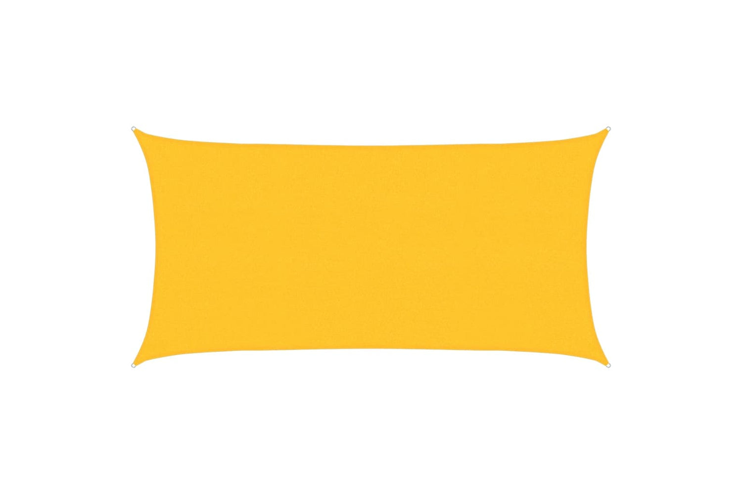 Vidaxl 311565 Sunshade Sail 160 G/mâ² Yellow 2.5x4.5 M Hdpe