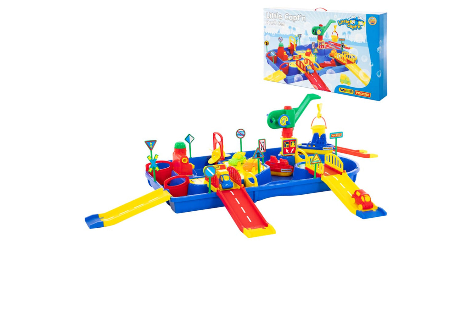 Polesie Wader 9 Piece Water System Set With Ramps 152x92x35 Cm Pp-2