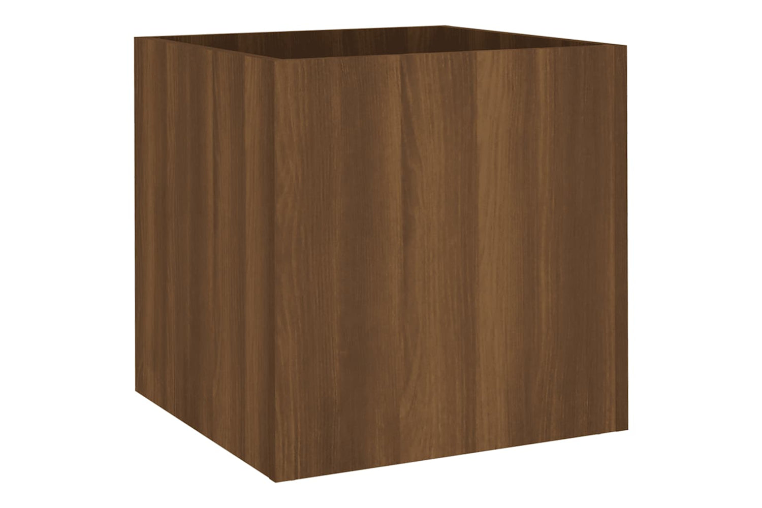 vidaXL 820501 Planter Box Brown Oak 40x40x40cm Engineered Wood