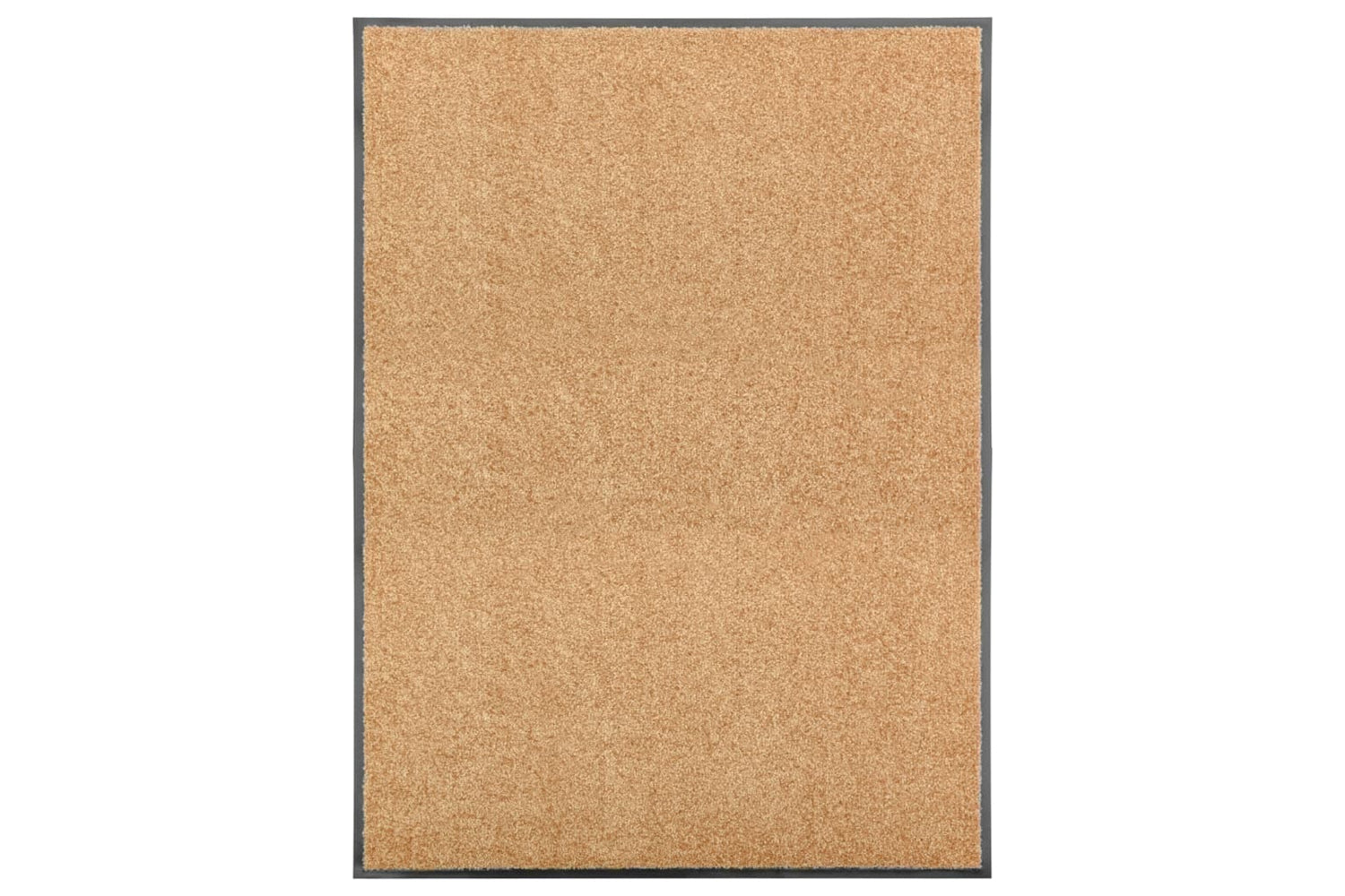 vidaXL 323466 Doormat Washable Cream 90x120cm