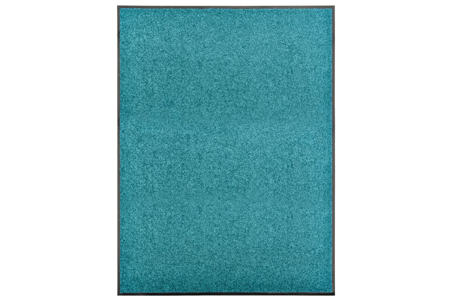 vidaXL 323460 Doormat Washable Cyan 90x120cm