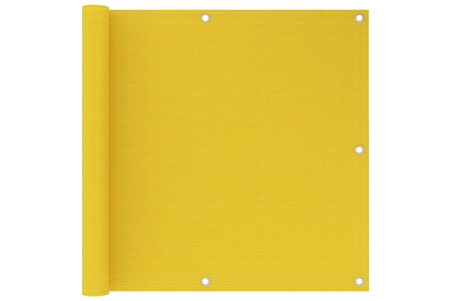 vidaXL 310999 Balcony Screen Yellow 90x600cm Hdpe