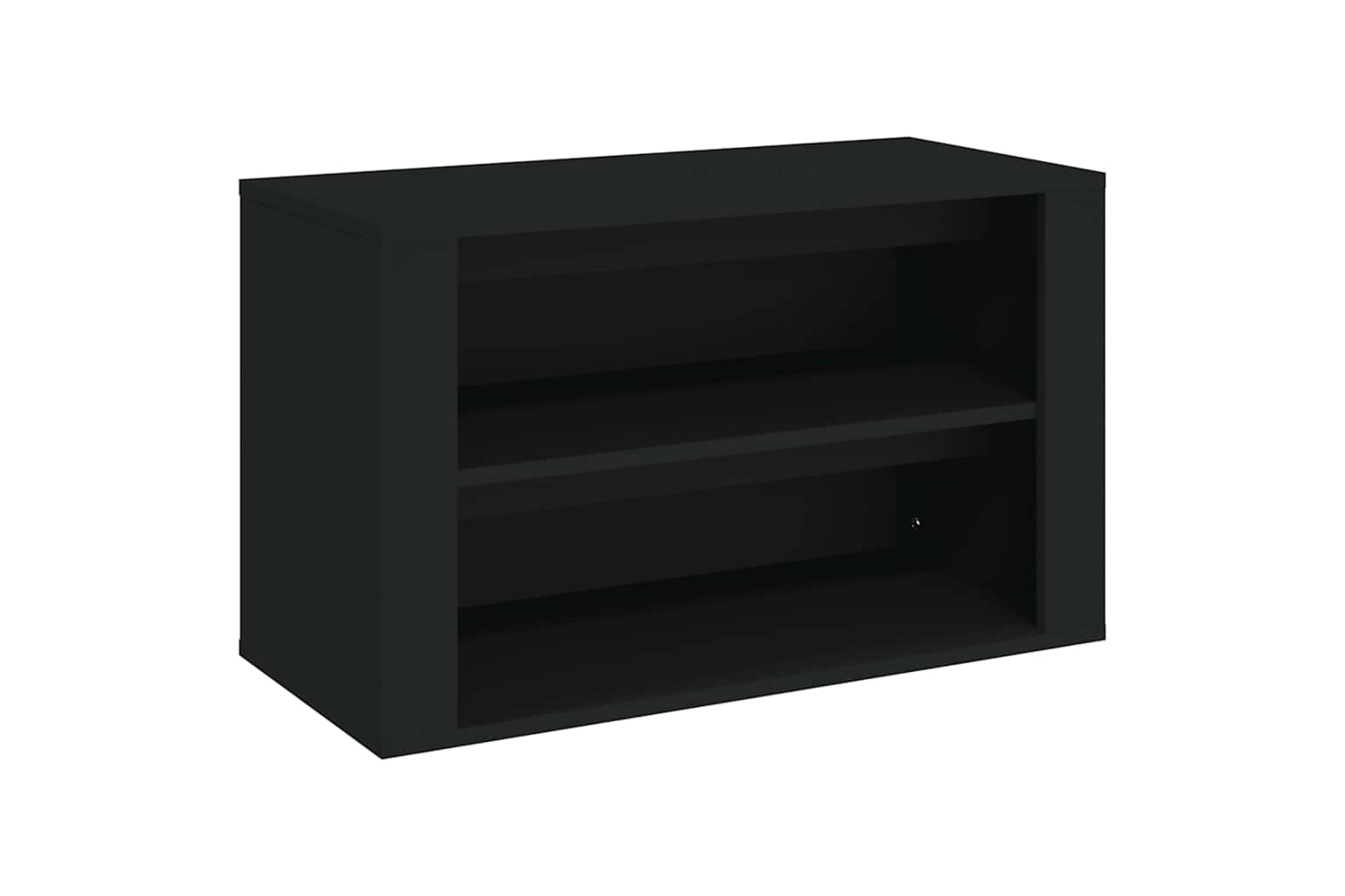 vidaXL 816897 Shoe Rack Black 75x35x45cm Engineered Wood
