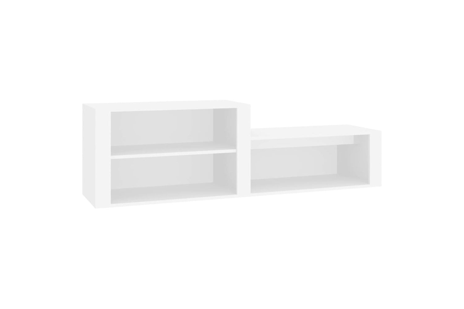 vidaXL 816912 Shoe Cabinet White 150x35x45cm Engineered Wood
