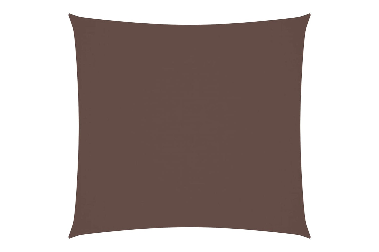 Vidaxl 135795 Sunshade Sail Oxford Fabric Square 2x2 M Brown
