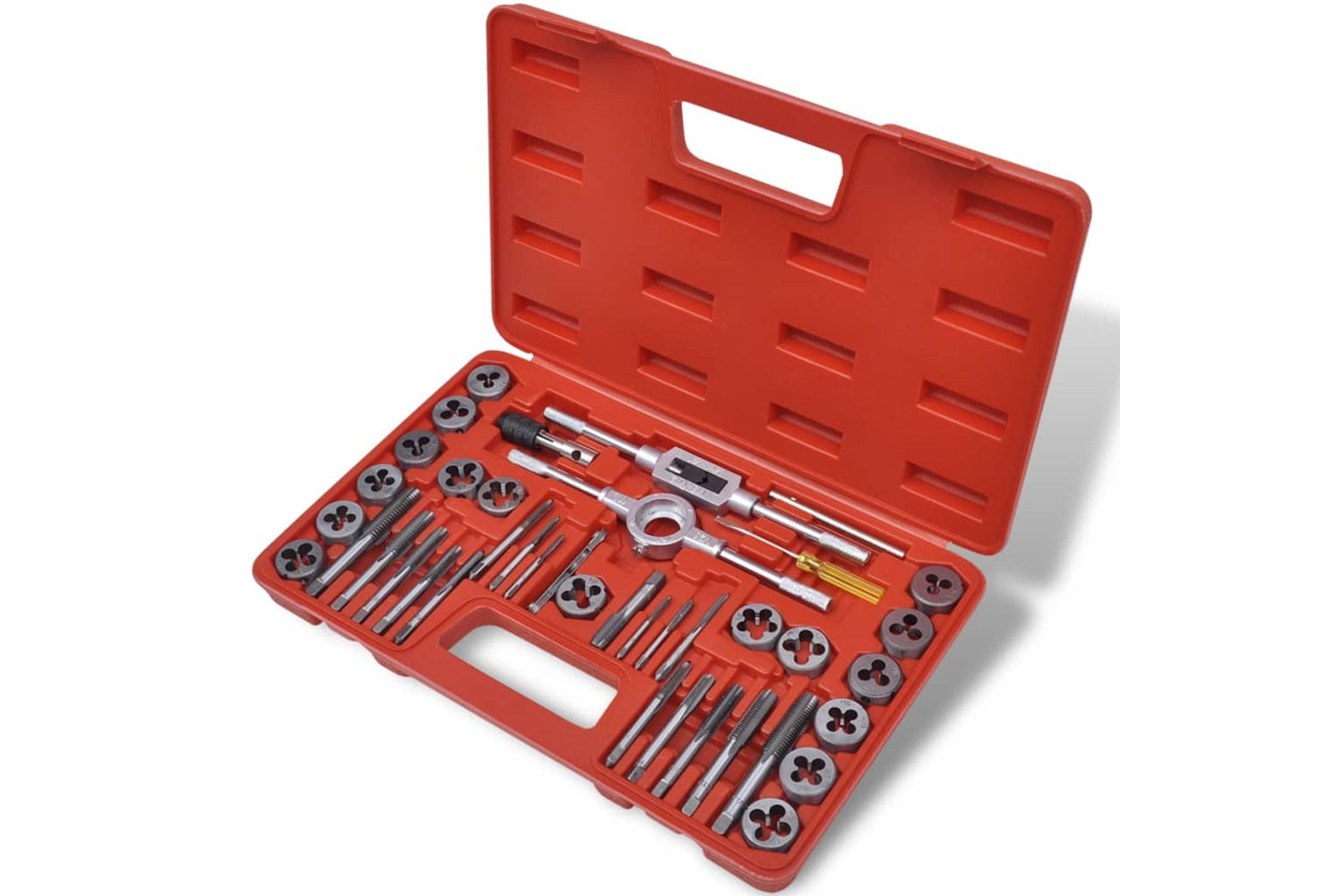 Vidaxl 210318 40 Pcs Tap And Die Set