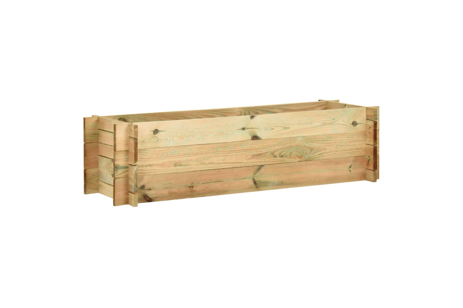 vidaXL 43349 Garden Raised Vegetable Bed Impregnated Pinewood 120cm