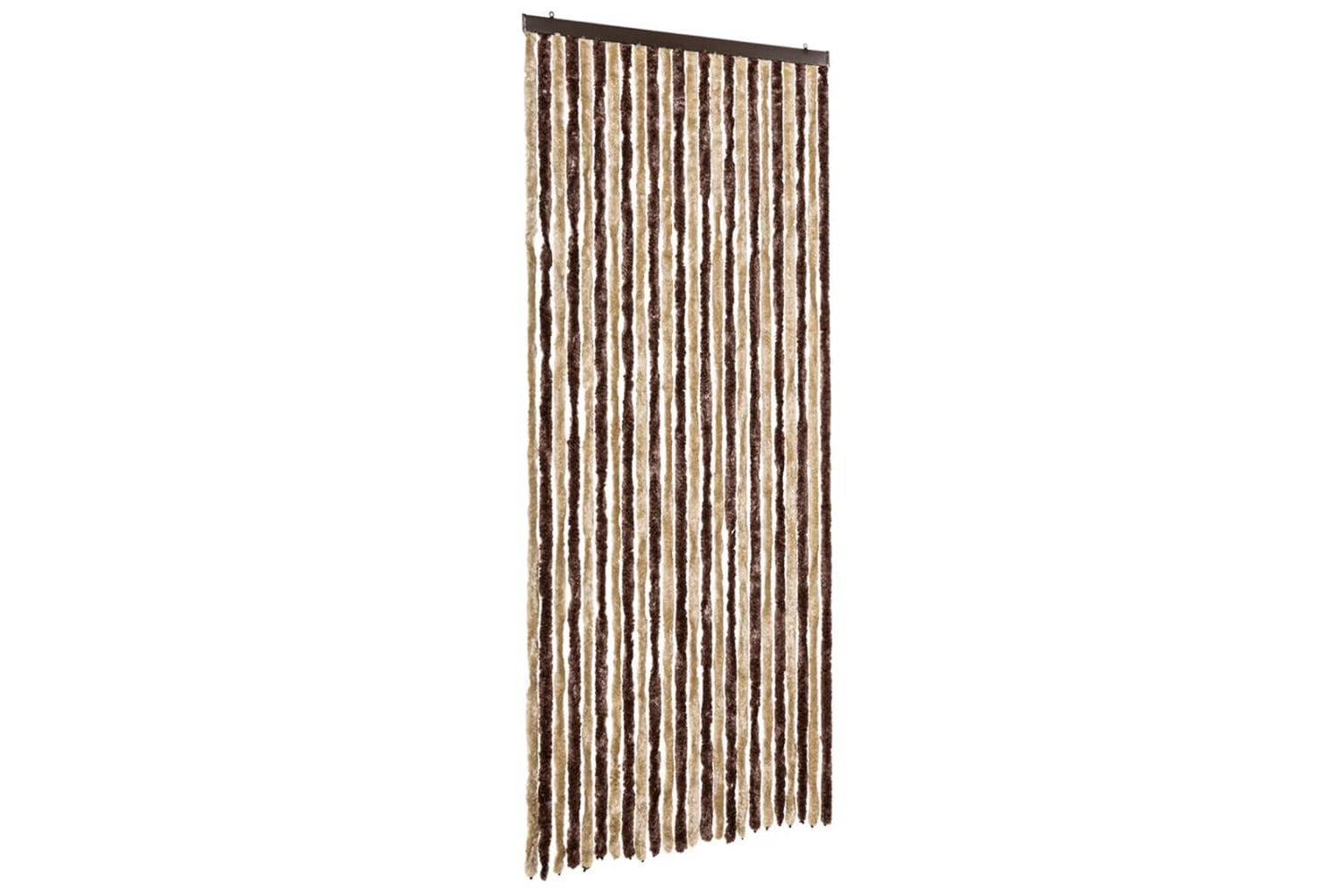 vidaXL Insect Curtain Beige And Light Brown 100x220cm Chenille